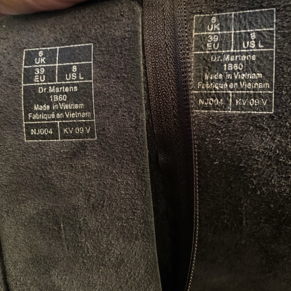 Dr Martens 1B60 VIRGINIA LEATHER KNEE HIGH Boots - Picture 7 of 7